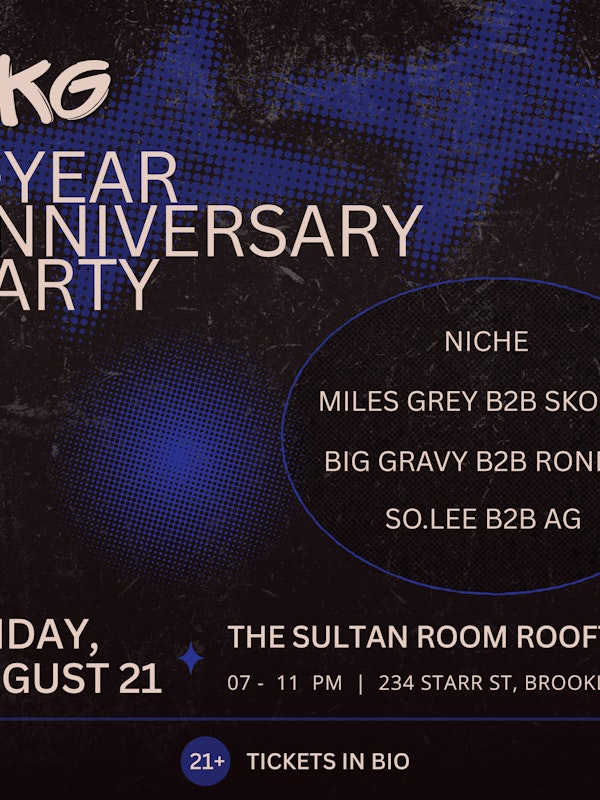 BKG ft. Niche, Miles Grey B2B Skolnik, Big Gravy B2B Rondo, So.Lee B2B AG