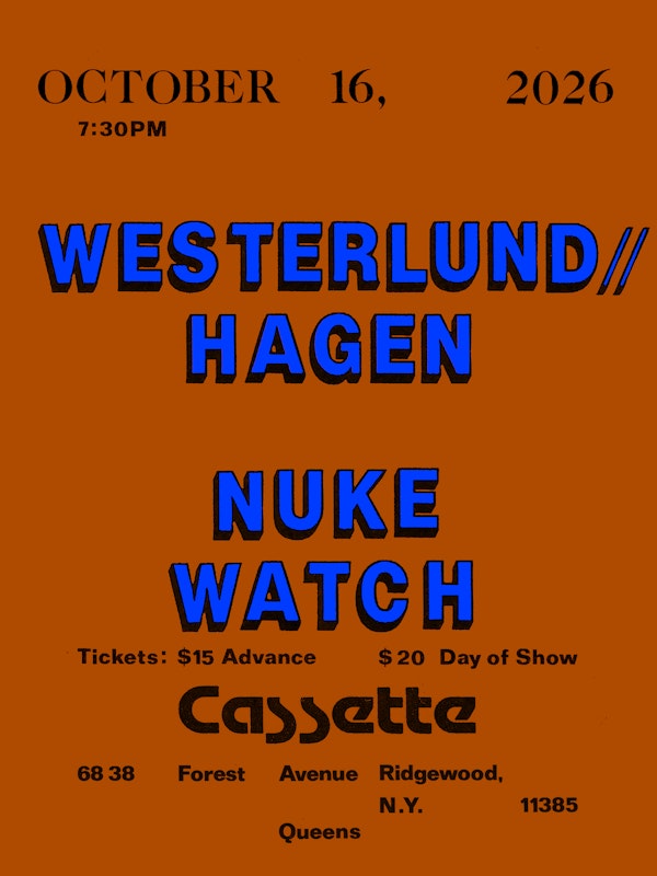 WESTERLUND/HAGEN, NUKE WATCH