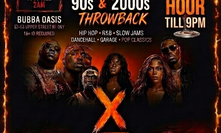 90s Y2K /Latin Heat at Bubba Oasis