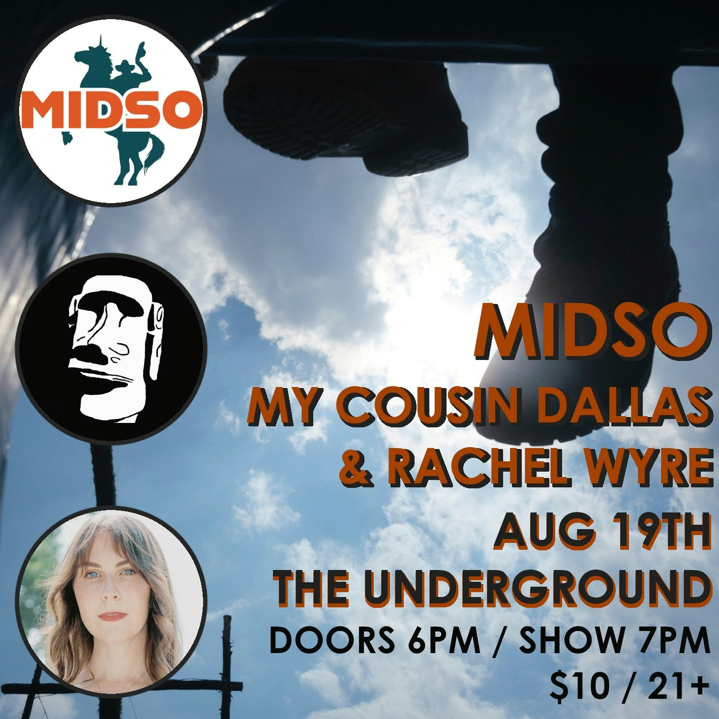 Midso, My Cousin Dallas, Rachel Wyre flyer