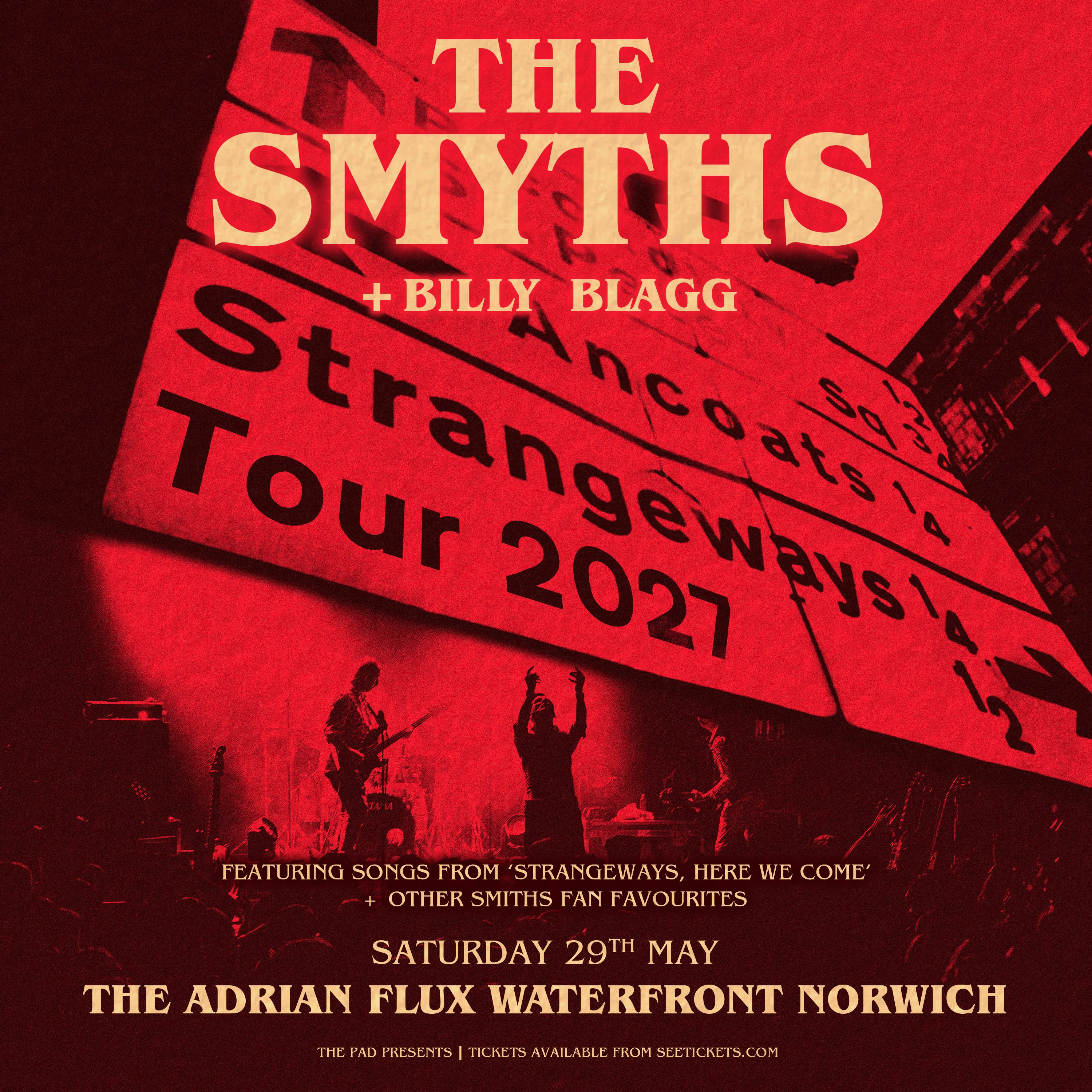 The Smyths at The Adrian Flux Waterfront, Norwich