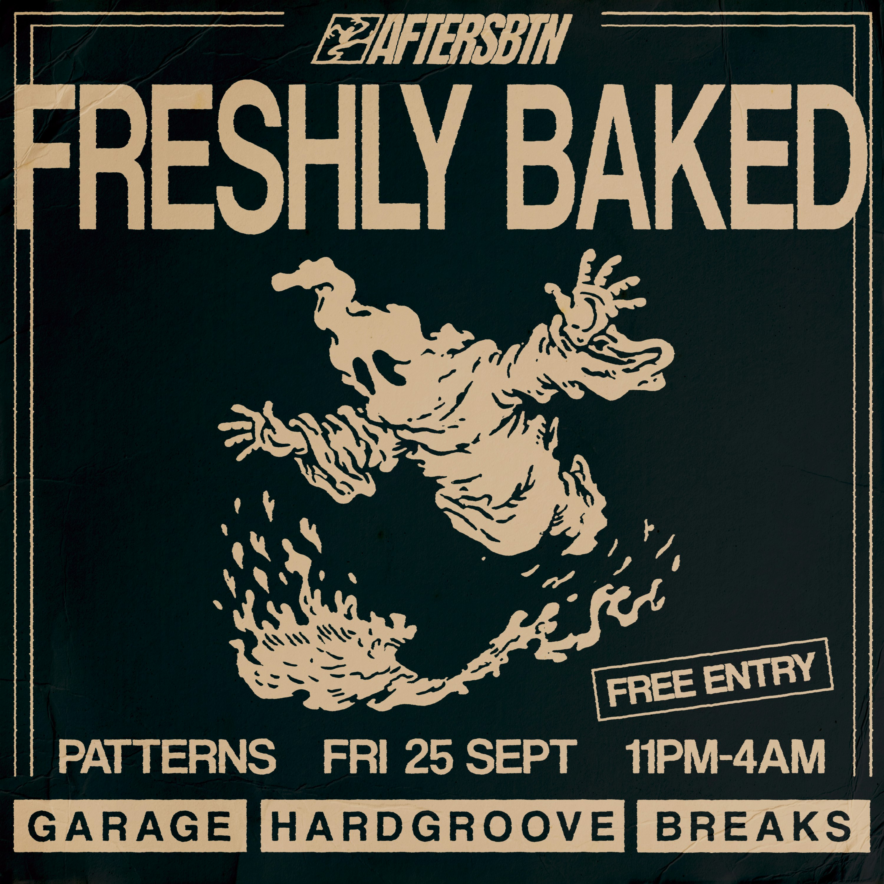 Freshly Baked - Basement Rave at Patterns, Brighton