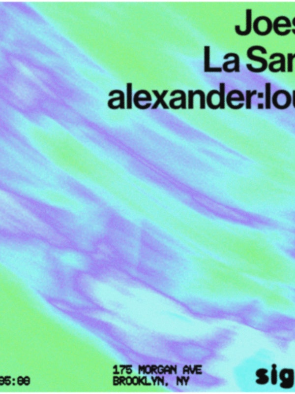 Maya Records presents: Joeski, La Santa, alexander:louis