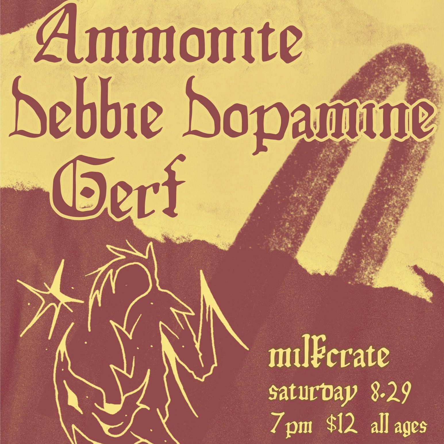 Ammonite, Debbie Dopamine, Gerf