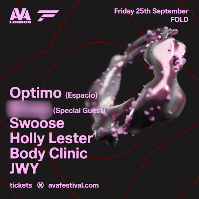 AVA London: Optimo, Special Guest, Swoose, & more