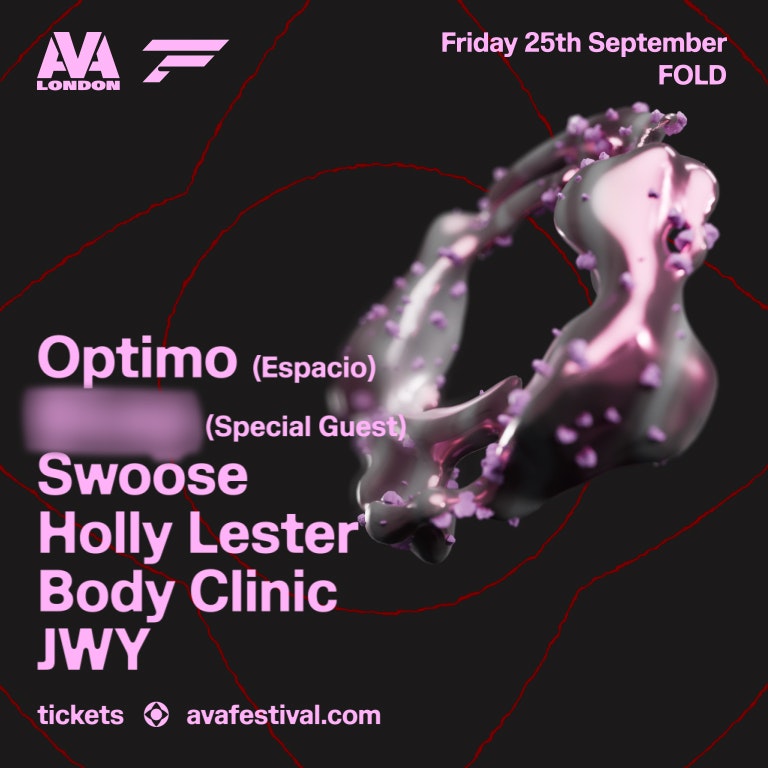 AVA London: Optimo, Special Guest, Swoose, & more