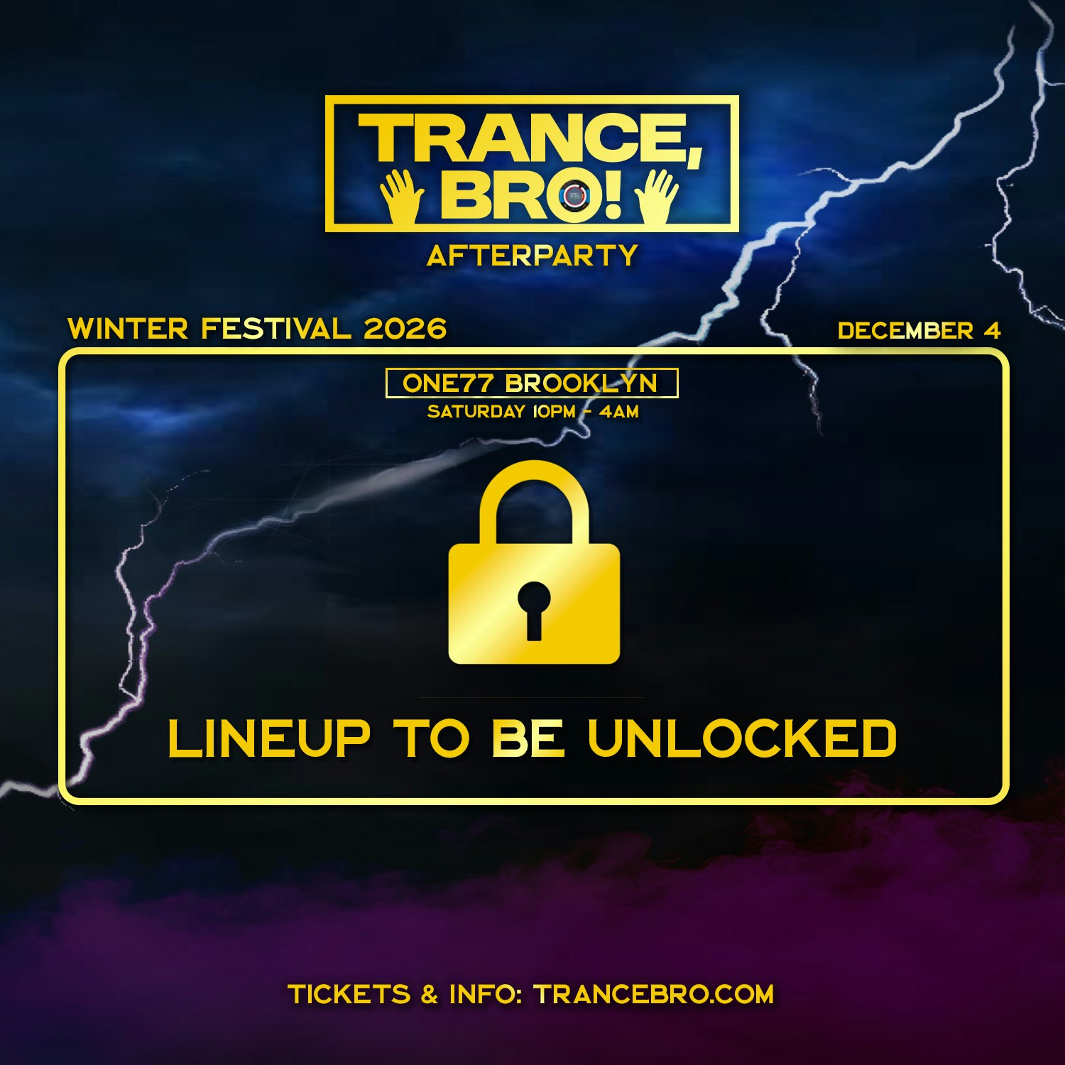 Trance, Bro! Festival After Party