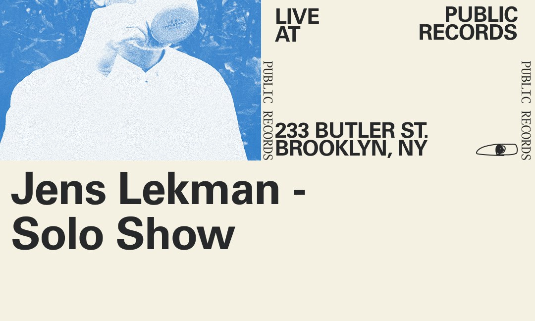 Jens Lekman - Solo Show