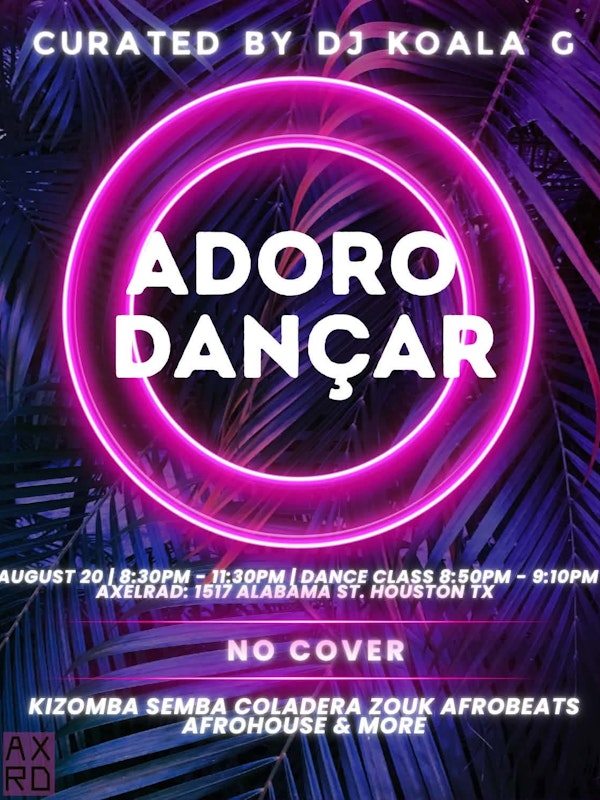 Adoro Dancar | DJ Koala G | Dancing party @ Axelrad