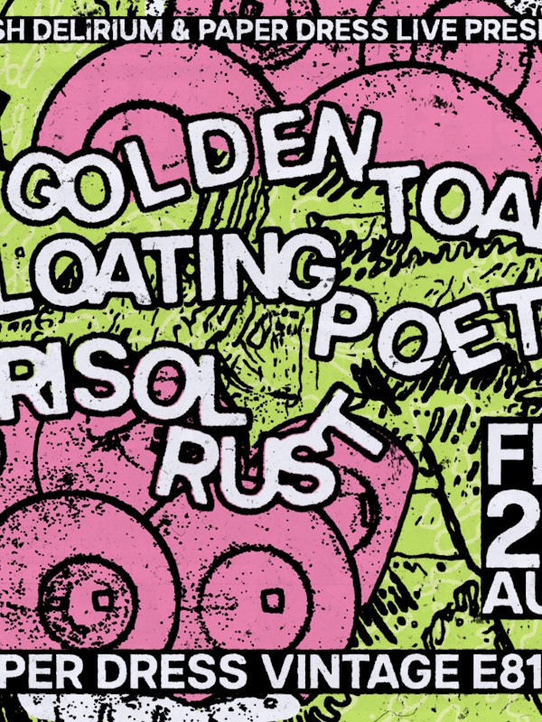 Golden Toad + Floating Poets + Crisol Rust