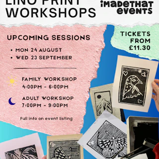 FAMILY LINO PRINTING WORKSHOP