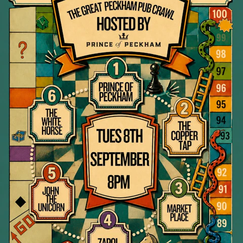 THE GREAT PECKHAM PUB CRAWL