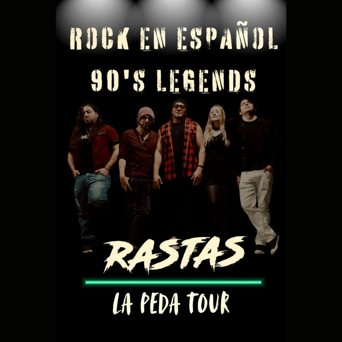 Rock en Espa&ntilde;ol 90s Legends by Rastas Retro