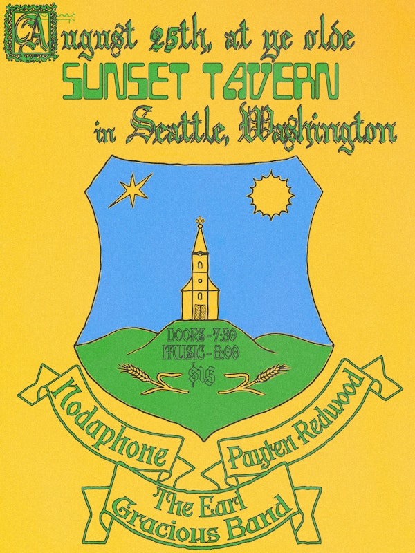 Payten Redwood, The Earl Gracious Band, Nodaphone