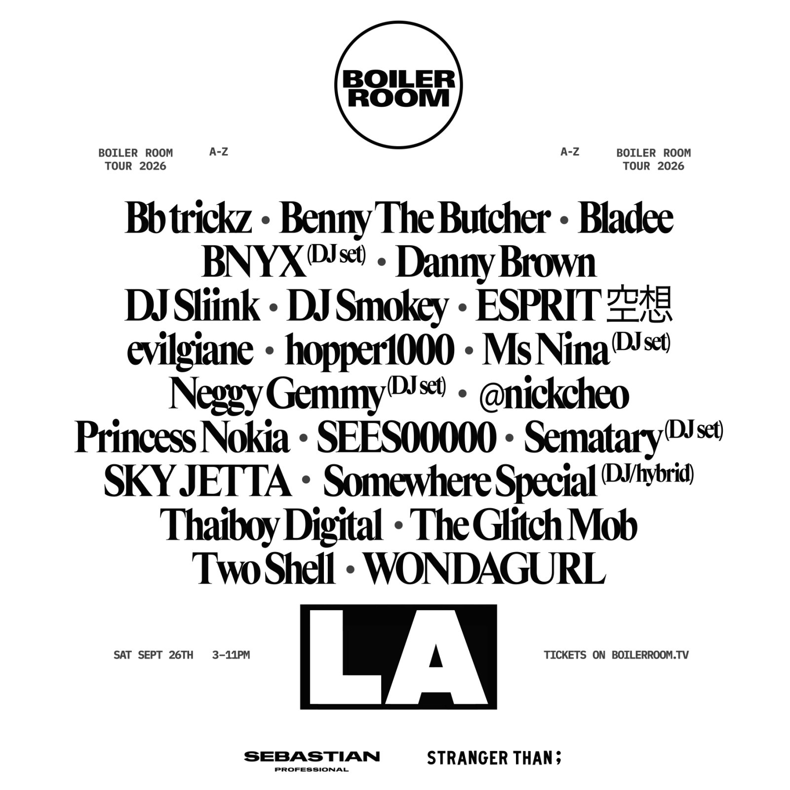 Boiler Room: LA | Saturday