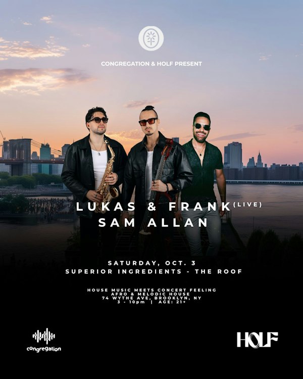 Superior Ingredients: Lukas & Frank (Live) + Sam Allan