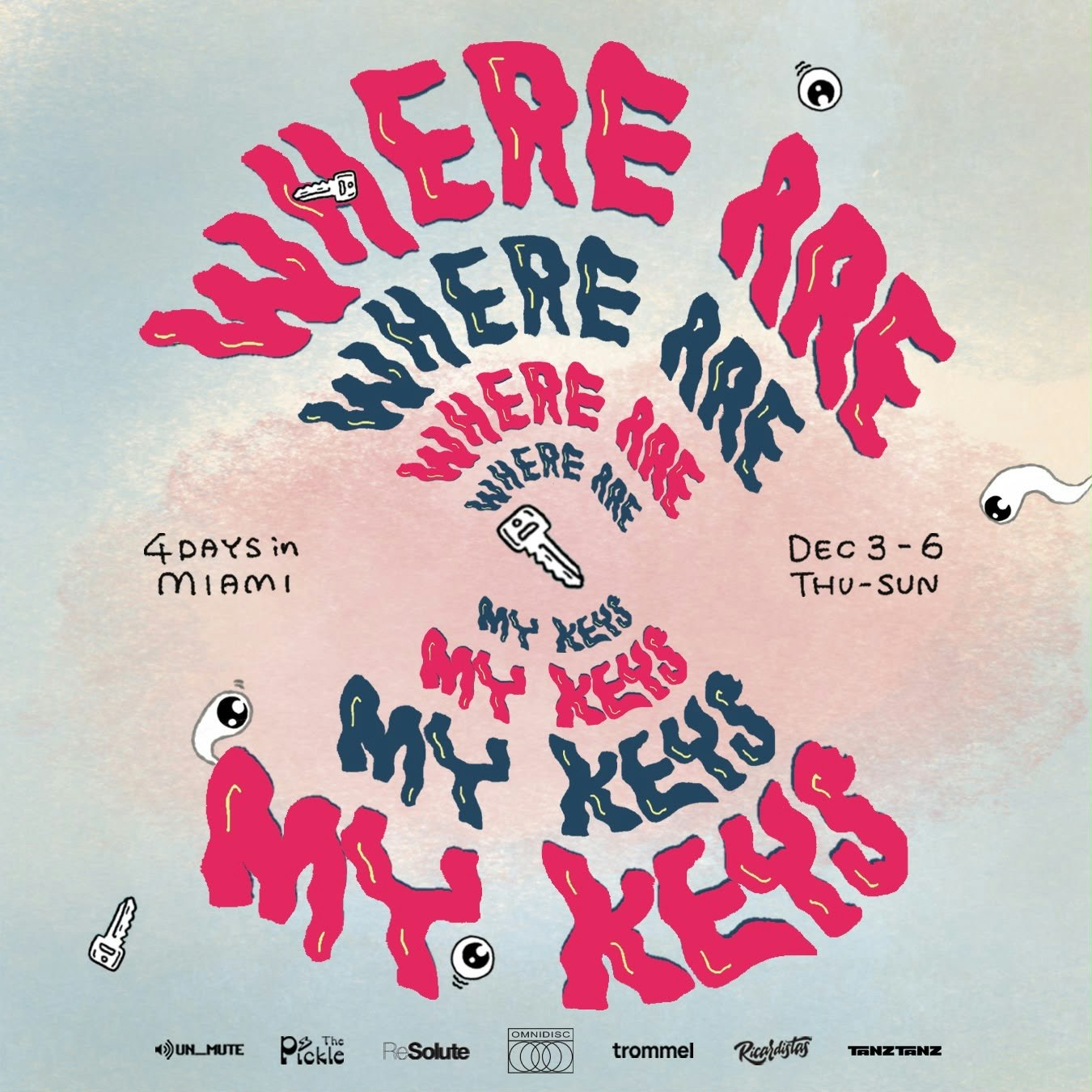 Where Are My Keys? Art Basel 2026 Tickets | 3 Dec | 94th Aero