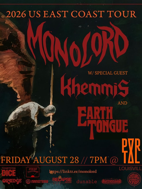 Monolord + Khemmis + Earth Tongue