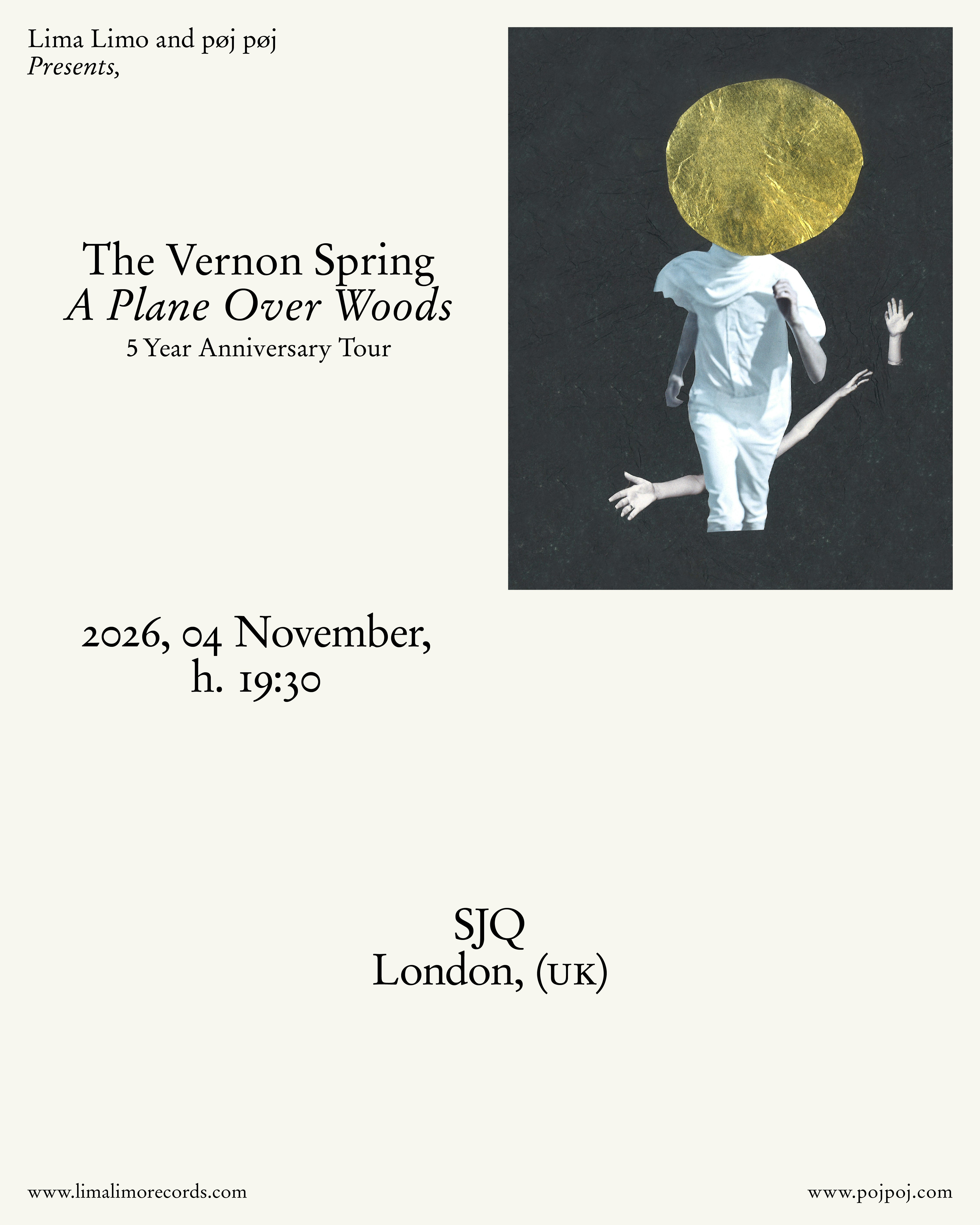 The Vernon Spring - A Plane Over Woods - 5 Year Anniversary Tour