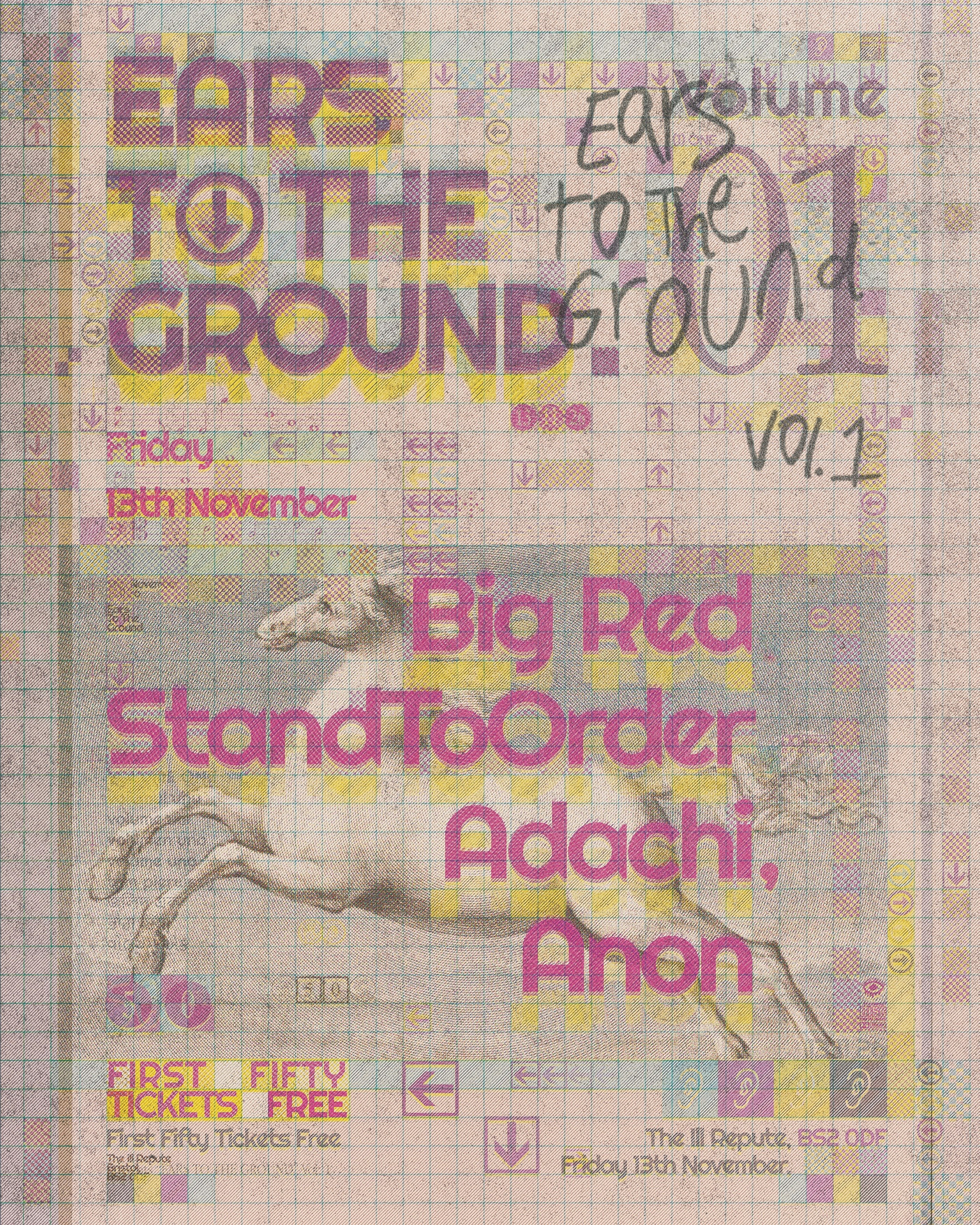 Ears To The Ground Vol.1: Big Red + More at The Ill Repute, Bristol
