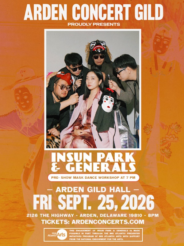 Insun Park & Generals: Concert w/ Mask Dance Wkshp