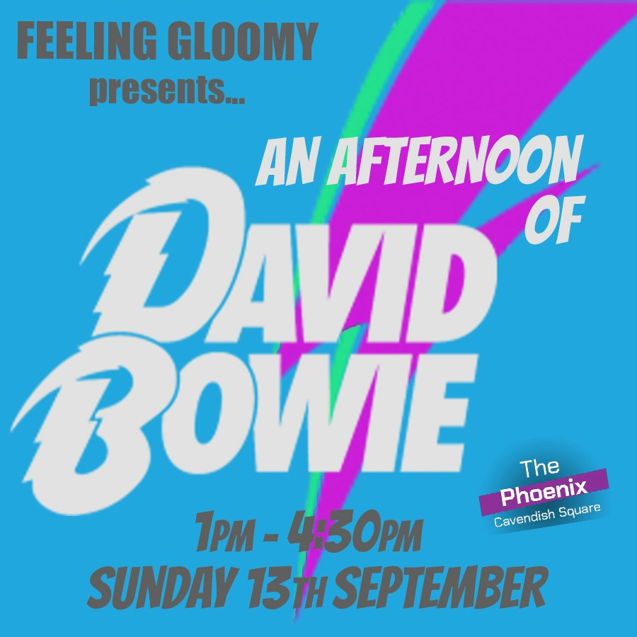 An Afternoon of David Bowie - Sun 10th January, 1pm-4:30pm