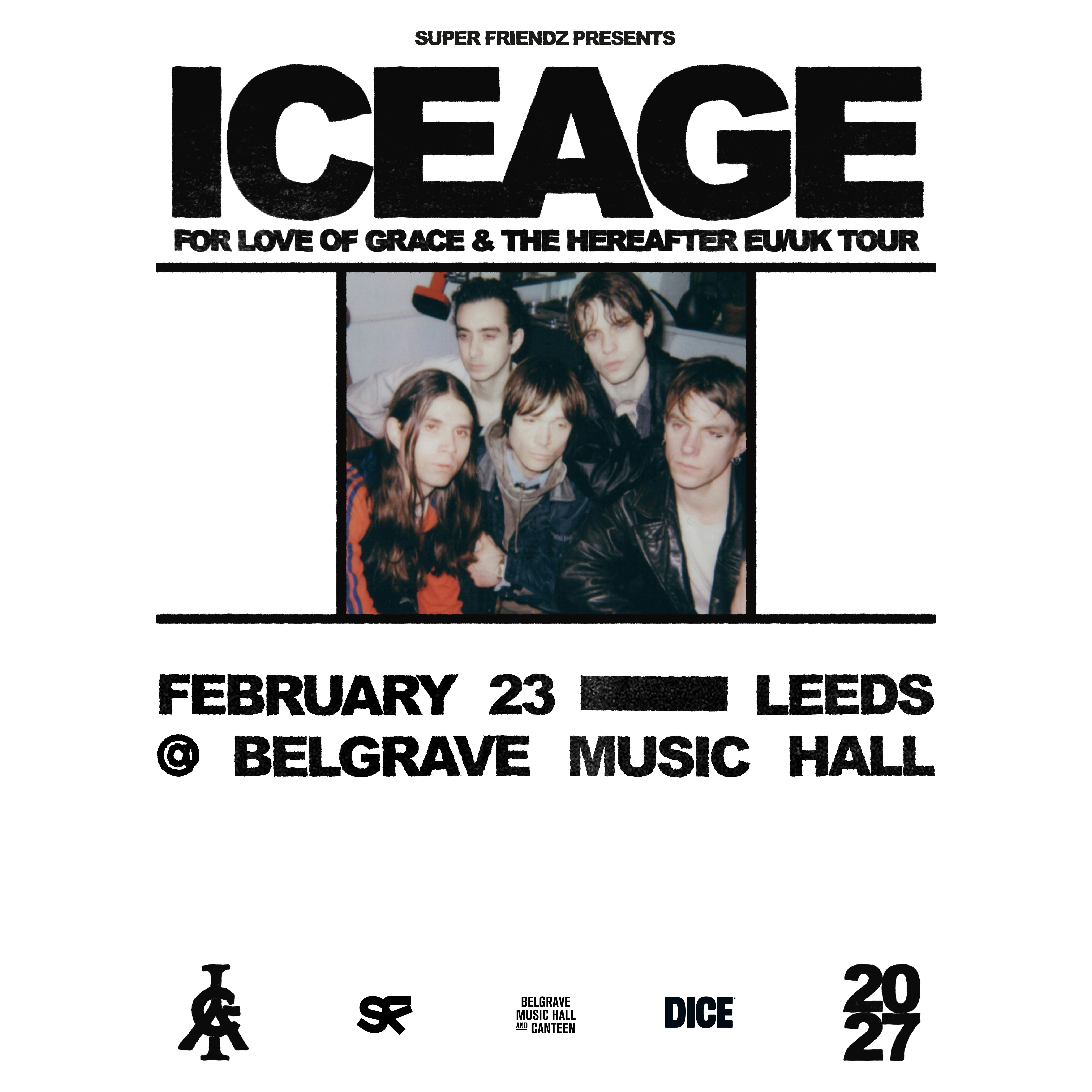 Iceage at Belgrave Music Hall, Leeds