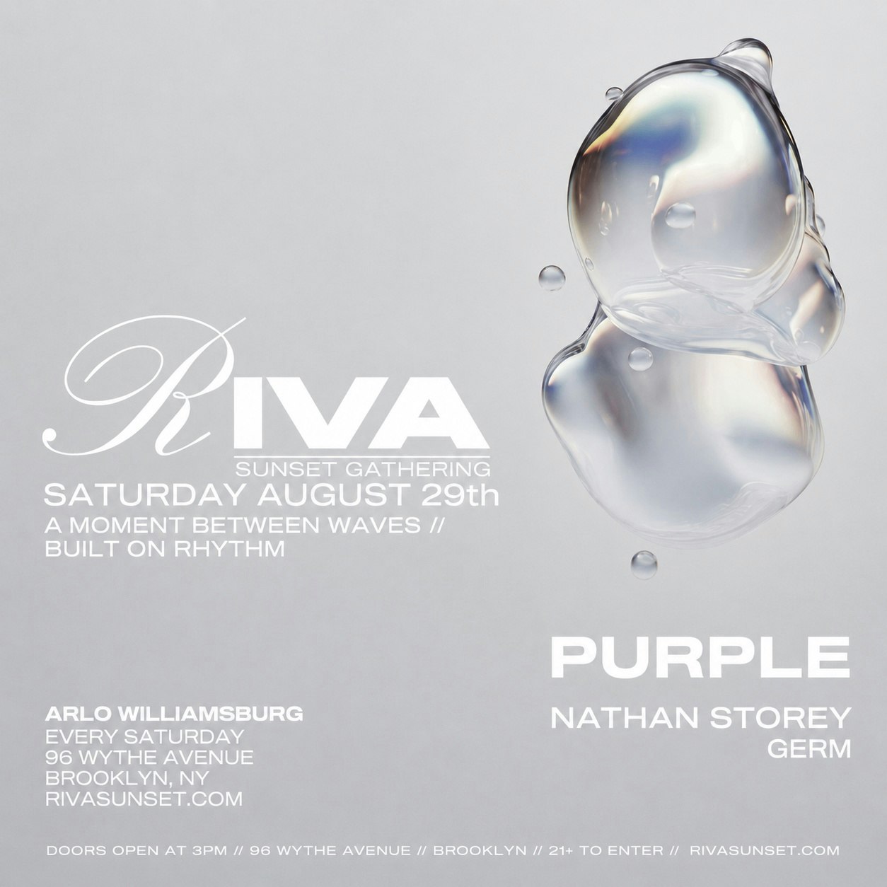 RIVA Sunset Gathering - Aug 29