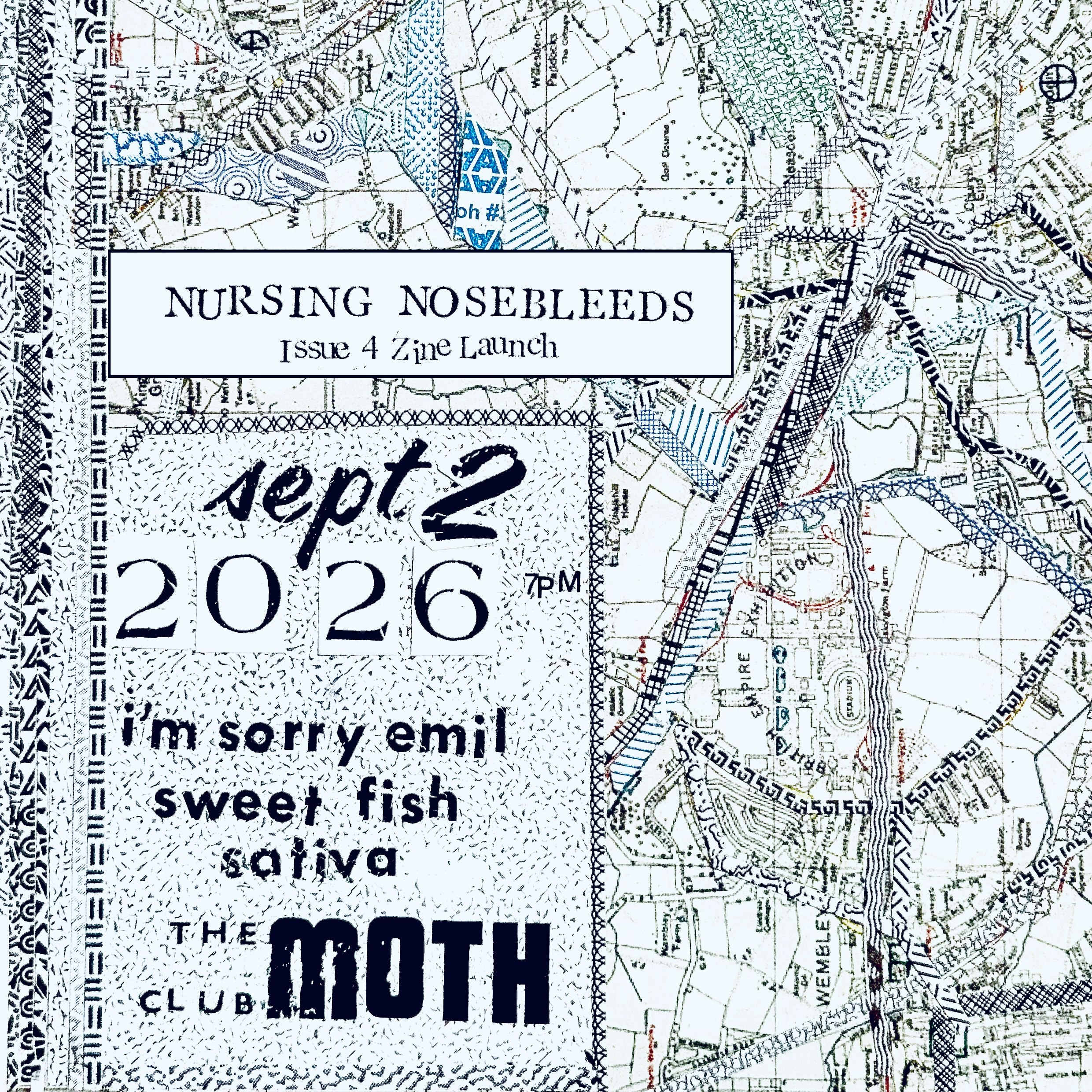 Nursing Nosebleeds Issue 4 Zine Launch