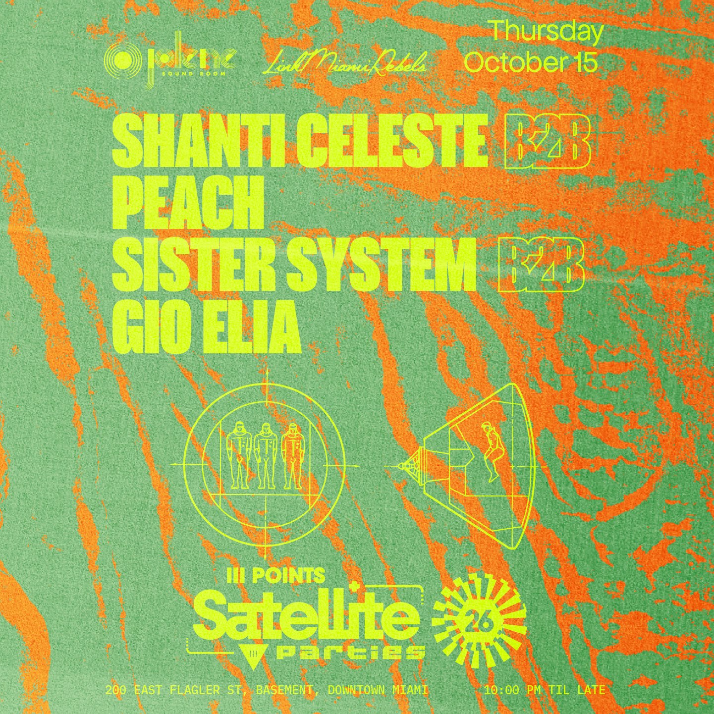 Satellite: Shanti Celeste b2b Peach