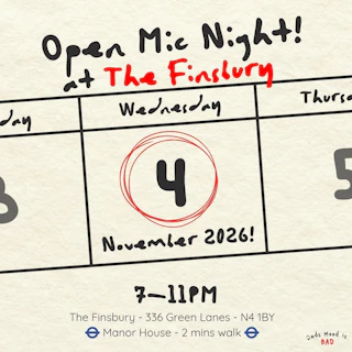 The Finsbury Open Mic