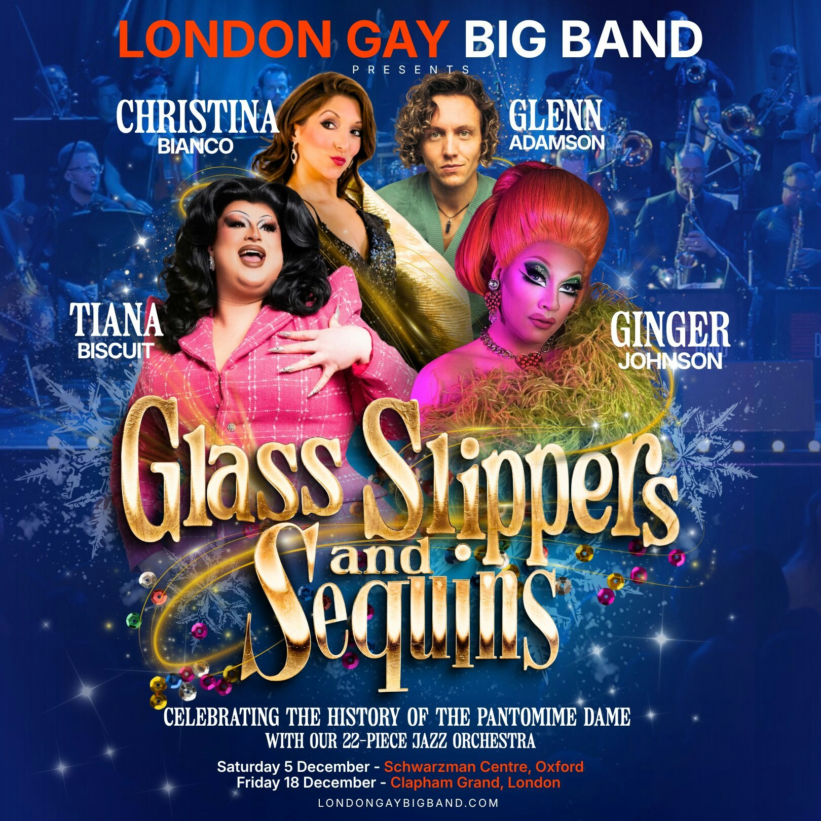 London Gay Big Band: Glass Slippers and Sequins