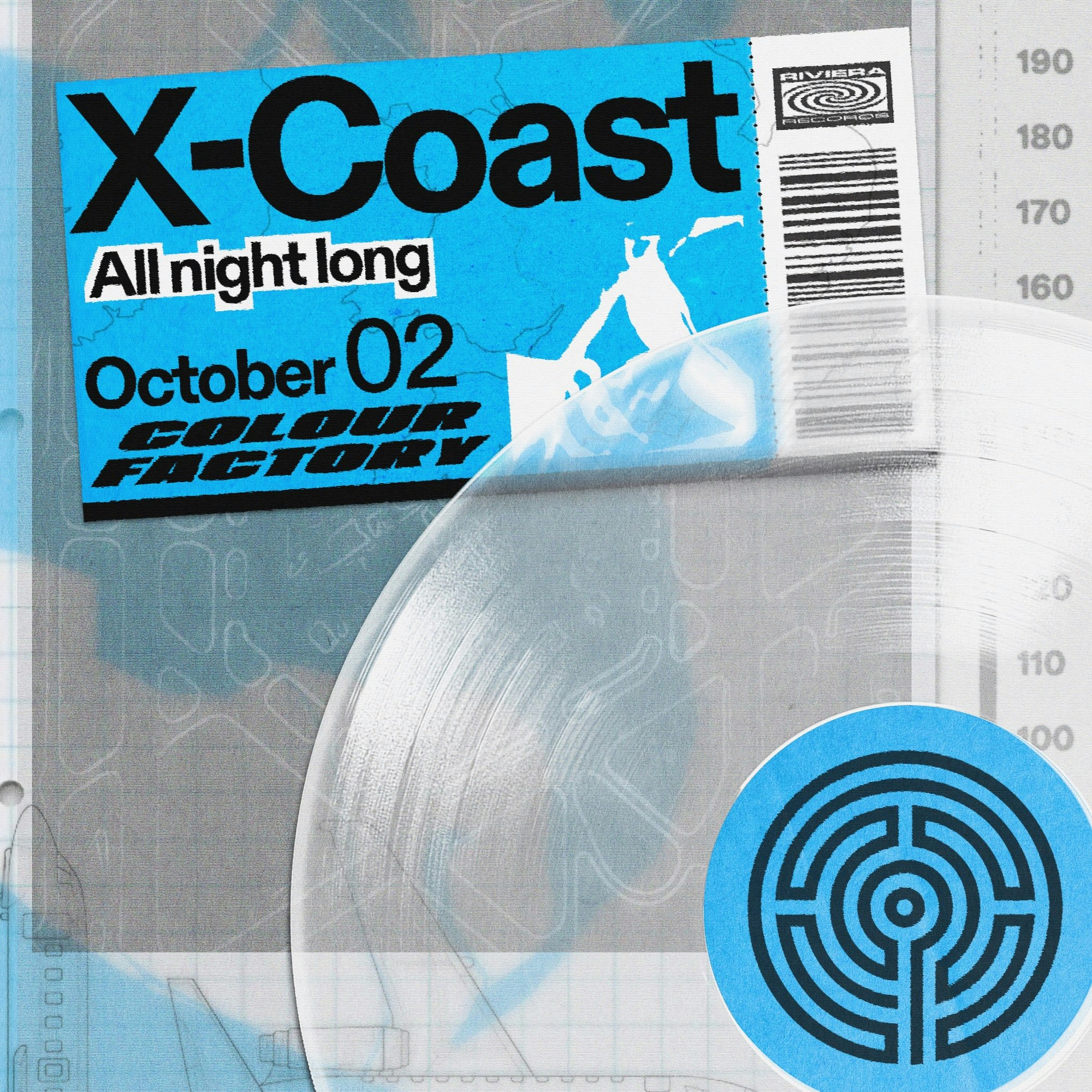Labyrinth presents: X-Coast All Night Long at Colour Factory, London