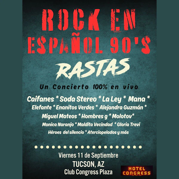 Rock en Español 90s Legends by Rastas Retro