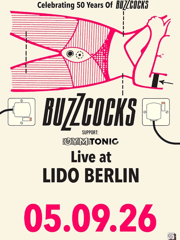 BUZZCOCKS w/ GYM TONIC
