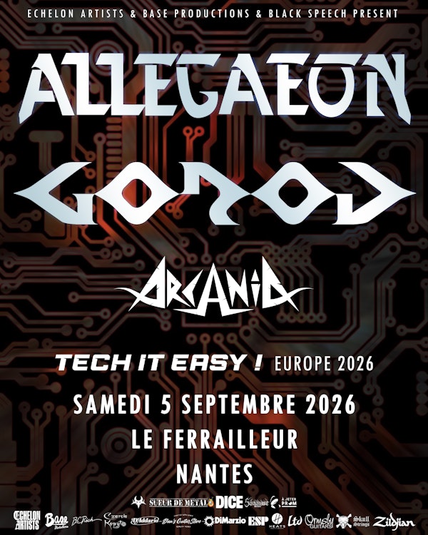 Allegaeon + Gorod + Arcania