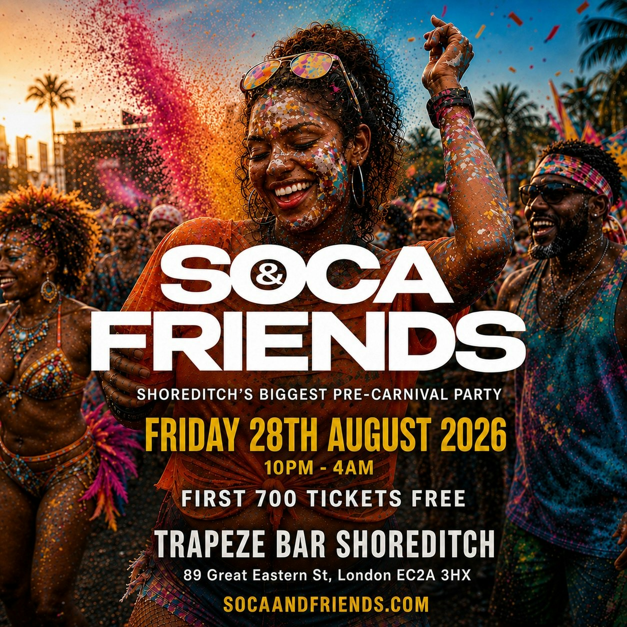 SOCA & FRIENDS - London's Soca Carnival Party
