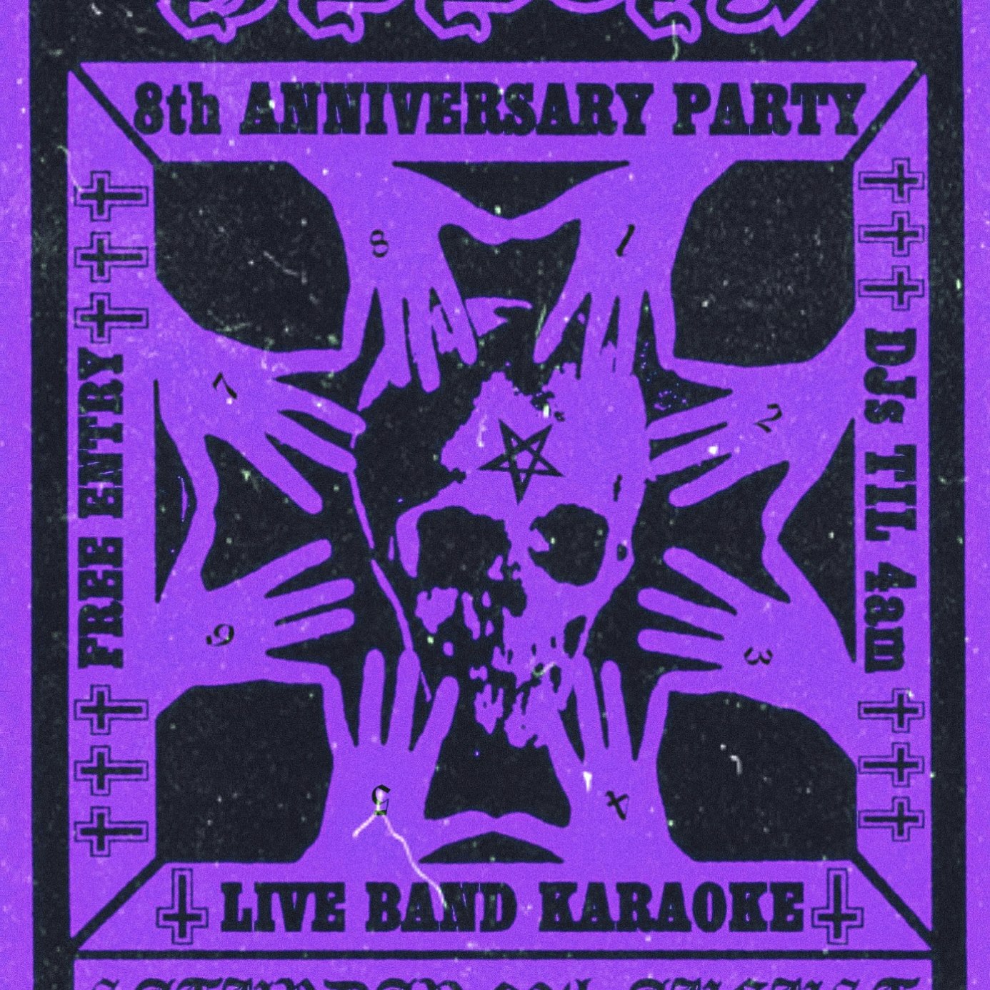 HELGI'S 8th ANNIVERSARY PARTY - FREE ENTRY