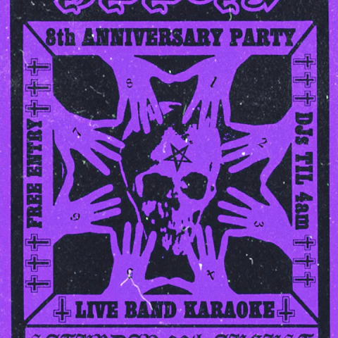 HELGI'S 8th ANNIVERSARY PARTY - FREE ENTRY