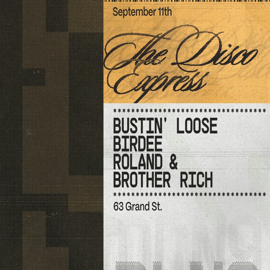 The Disco Express: Bustin' Loose, Birdee +more