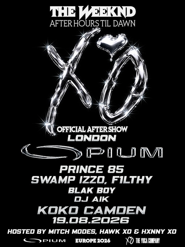 The Weeknd Official After Show hosted By XO & OPIUM