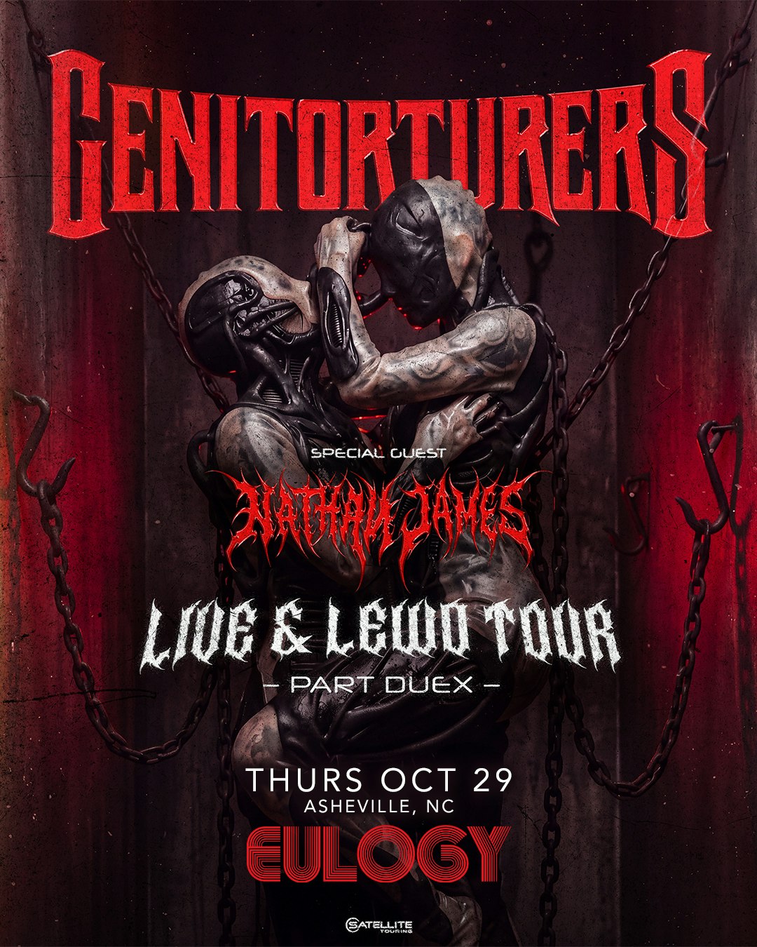 GENITORTURERS "LIVE + LEWD TOUR"