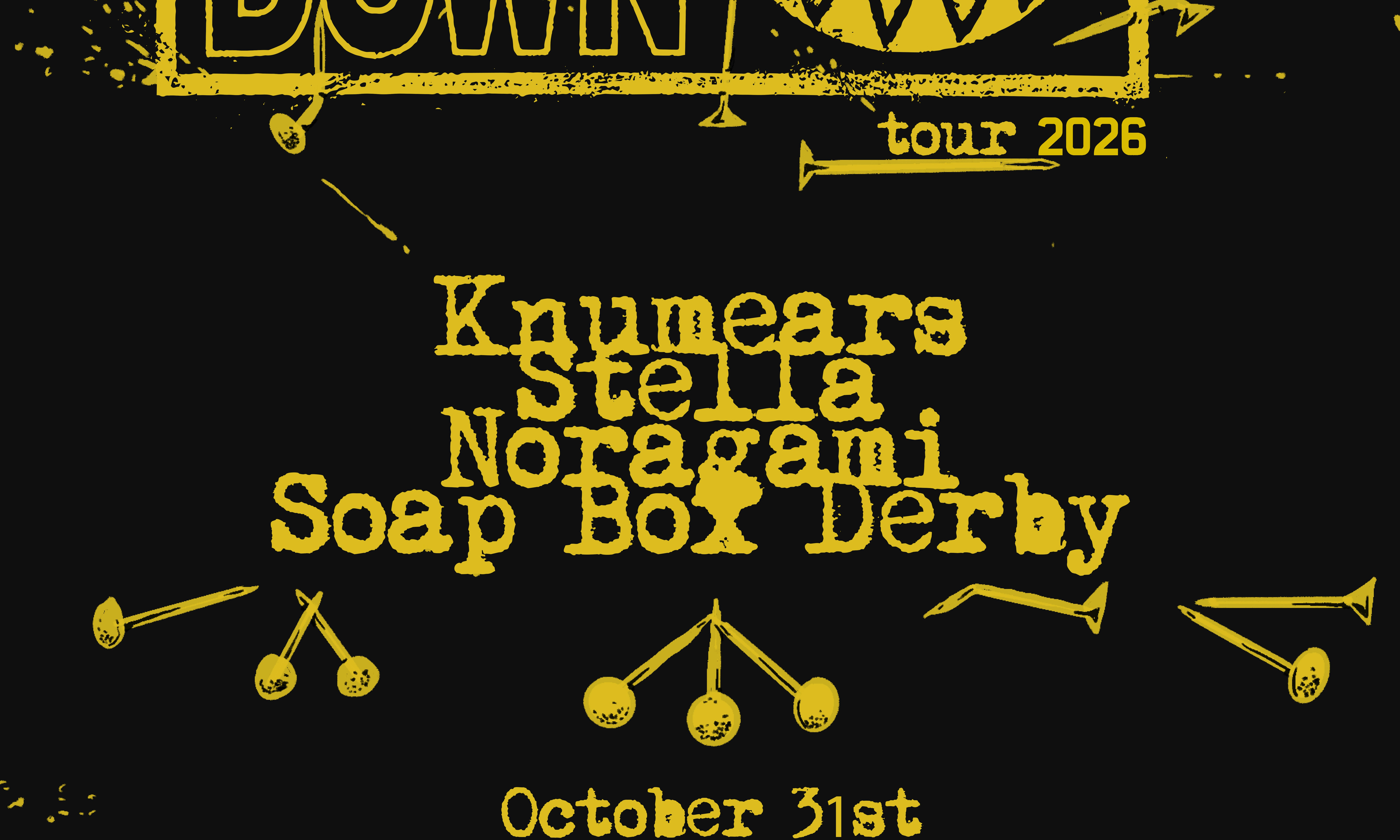 Knumears, Stella, Noragami, Soap Box Derby
