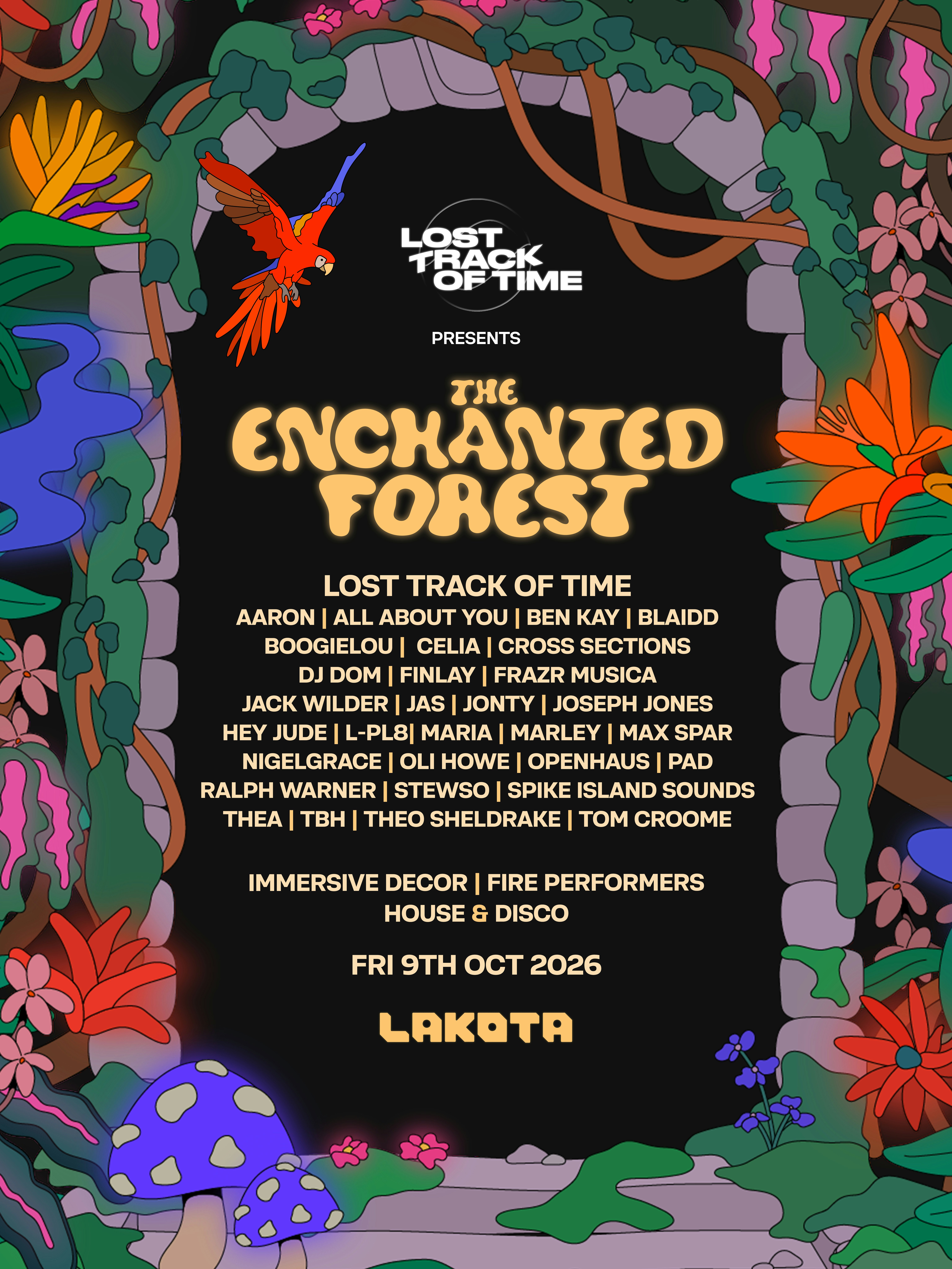 Lost Track of Time Presents: The Enchanted Forest at Lakota, Bristol