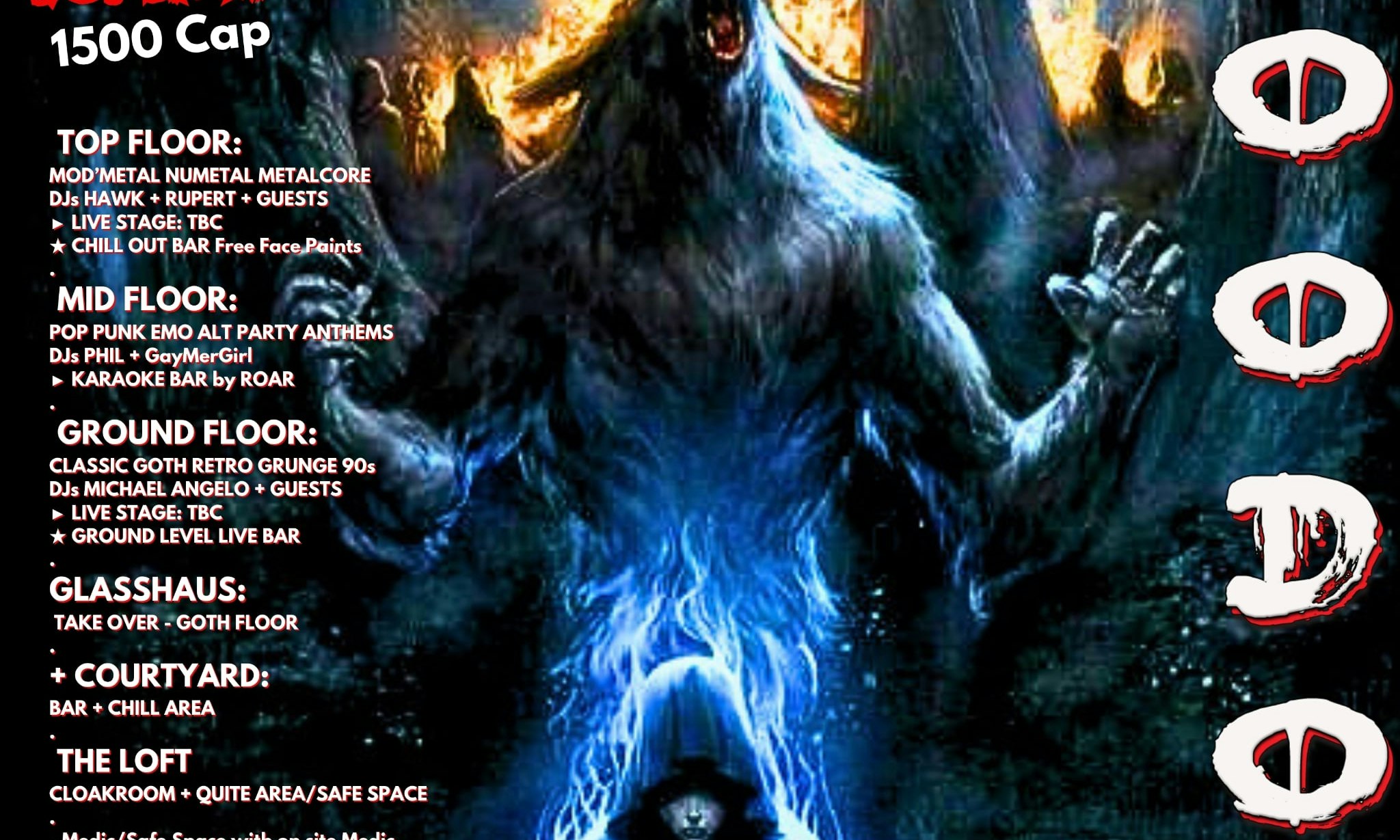VoODOO HaLLOWEEN BaLL 2026: 8-Zone Event ft Live
