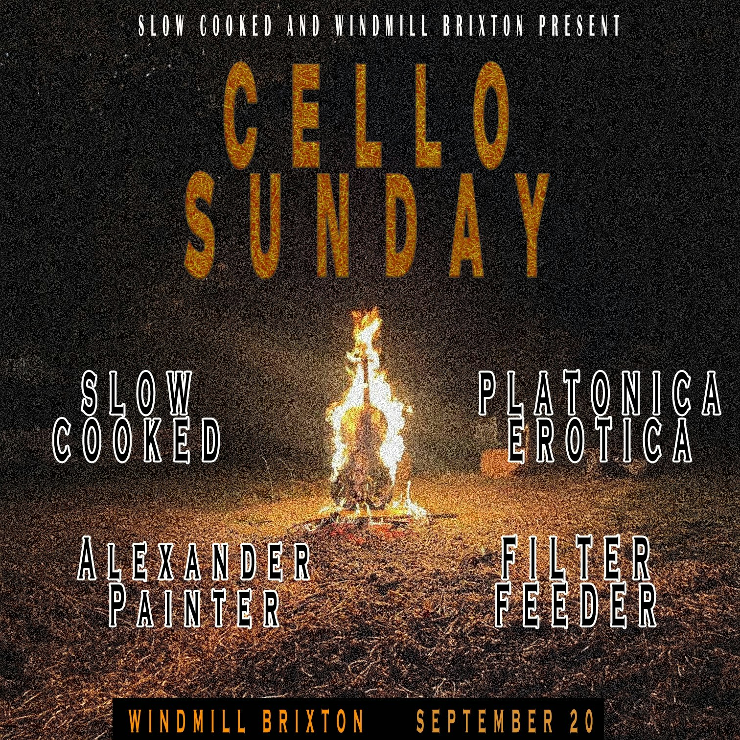 Cello Sunday - Slow Cooked, Platonica Erotica, All