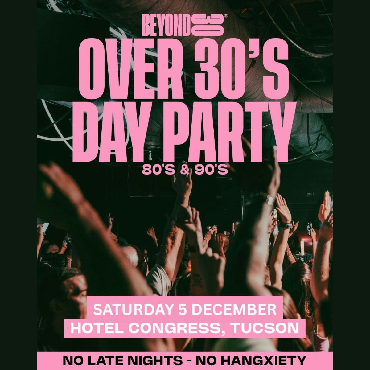 Beyond 30: Over 30’s Outdoor Day Party – 80s & 90s