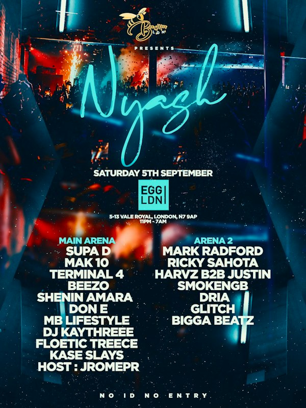 Beehive Ldn presents: Nyash Tribal, Afro, ama