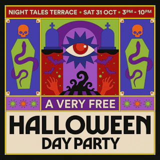 Night Tales: A Very FREE Halloween Day Party