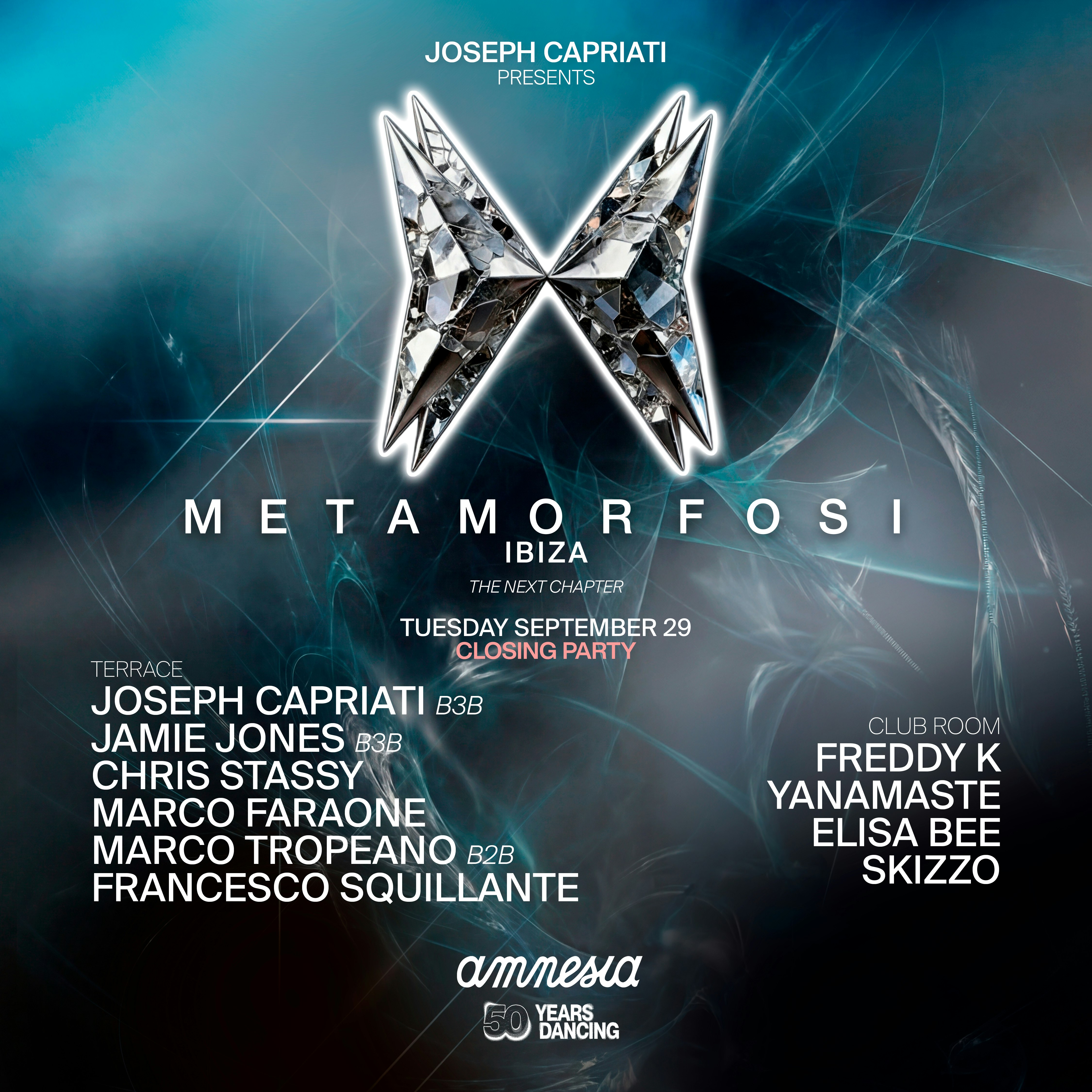 Cover image for Metamorfosi Opening Party